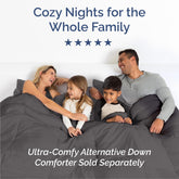 King Size 4 Piece Sheet Set - Comfy Breathable & Cooling Sheets - Hotel Luxury Bed Sheets for Women, Men, Kids & Teens - Deep Pockets, Easy-Fit, Wrinkle Free Sheets - Dark Grey Oeko-Tex Bed Sheet Set